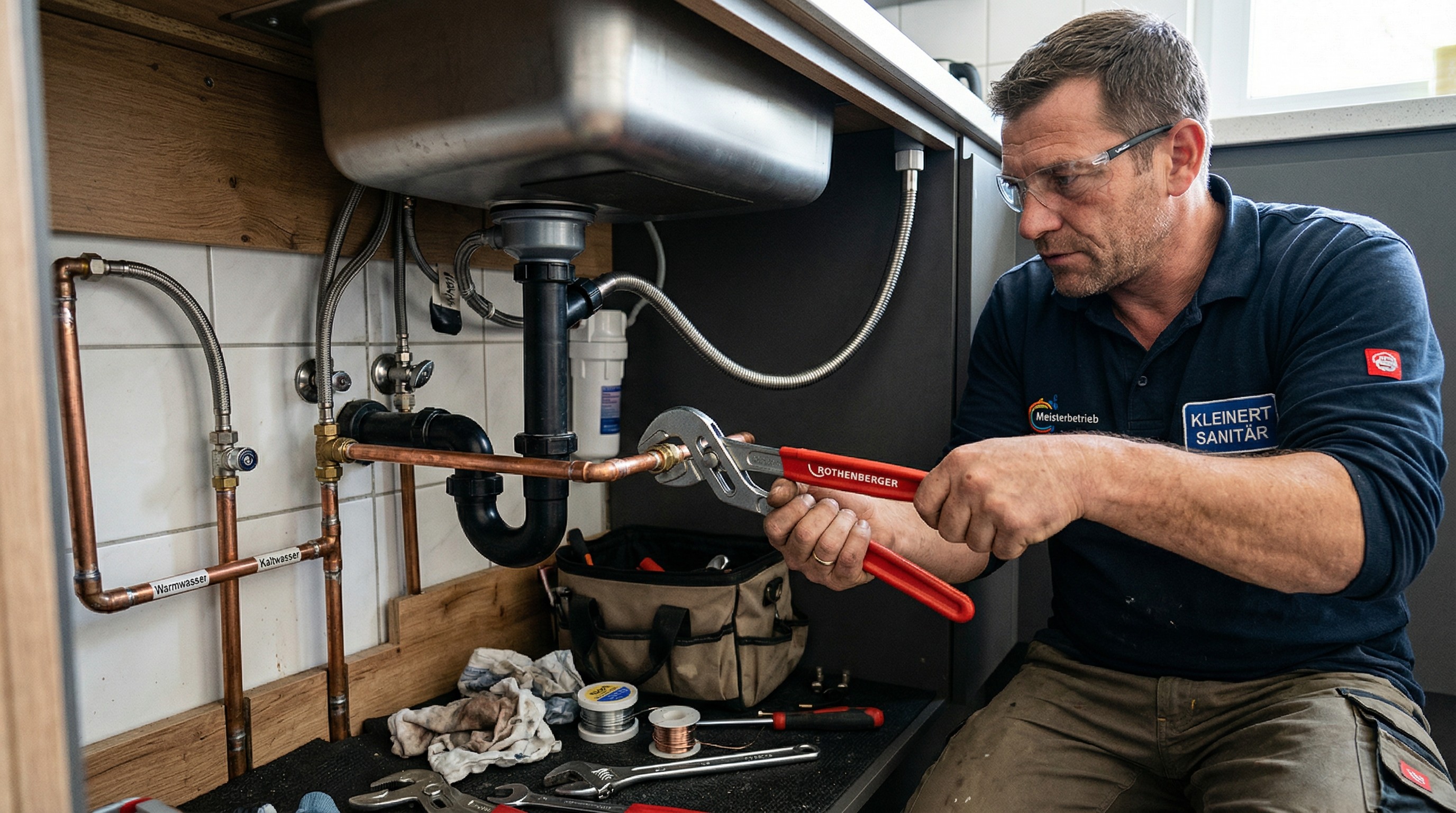 SBH Haustechnik GmbH Solar, Bäder & Heizung, GF Matthias Schmitt – Sanitärinstallateur Fellbach